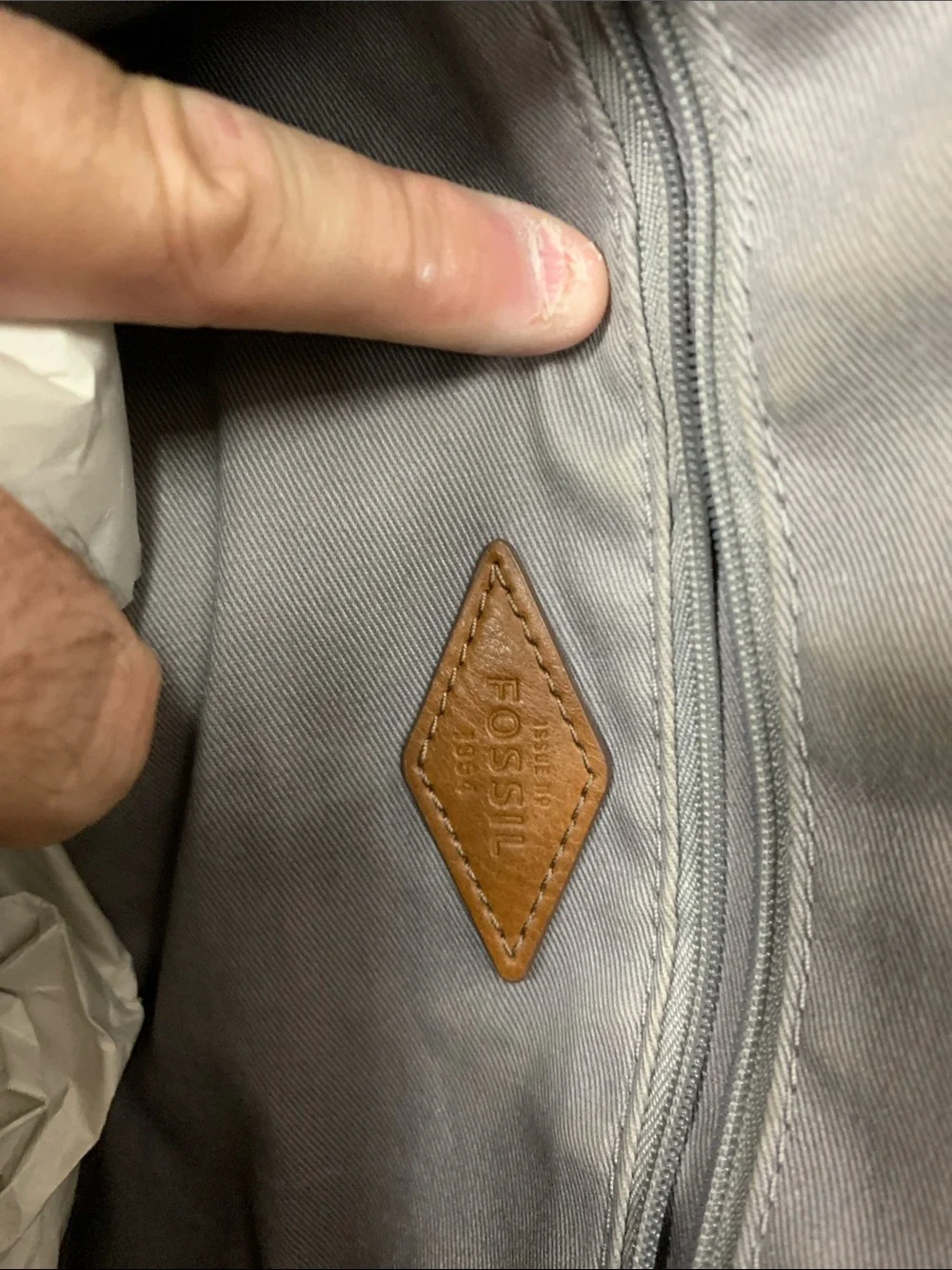 Fossil classic pebbled